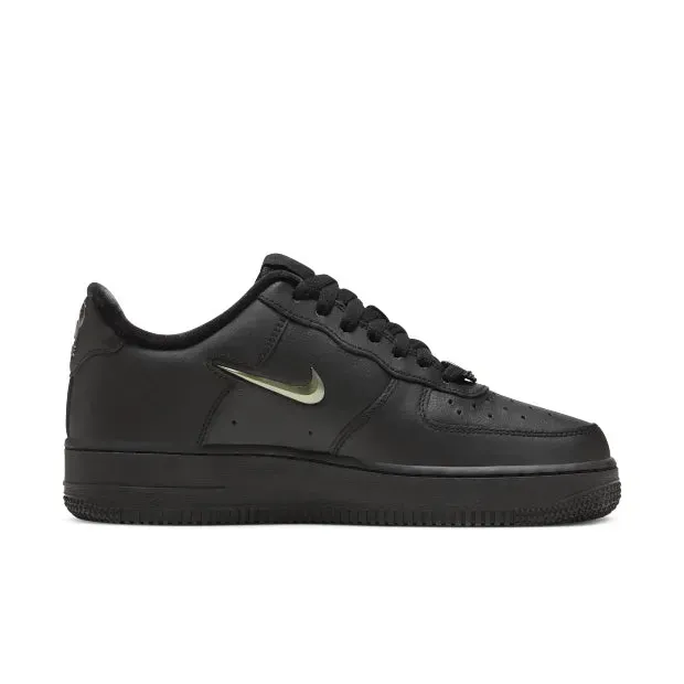 Nike Air Force 1 Low Just Do It Black Cushion Comfort Support Foam