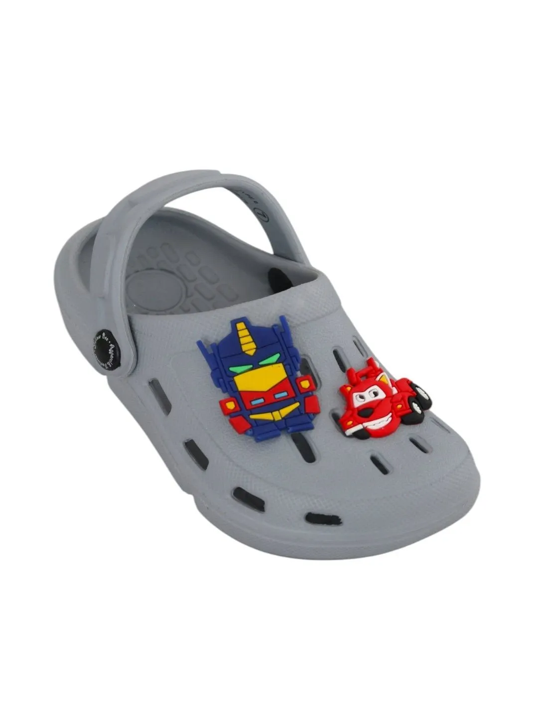 Stylish Clogs with Fun Racing Car and Robot Design for Boys