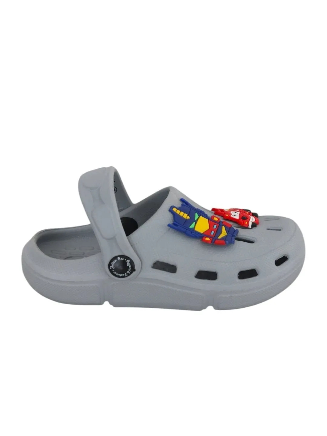 Stylish Clogs with Fun Racing Car and Robot Design for Boys