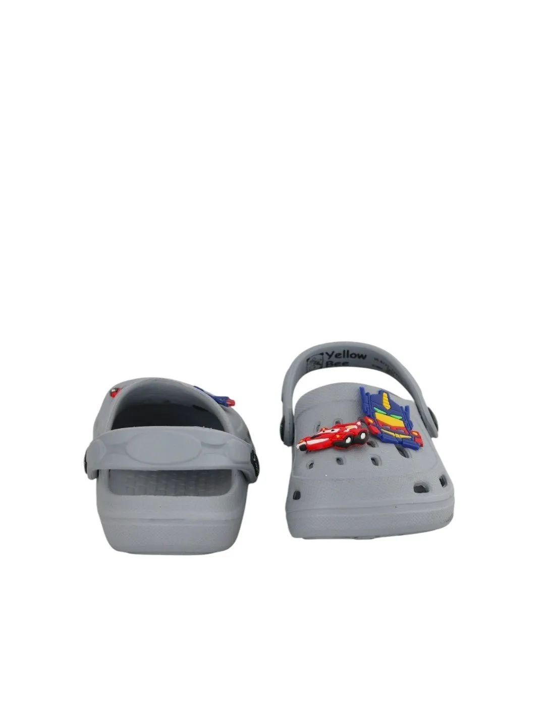 Stylish Clogs with Fun Racing Car and Robot Design for Boys