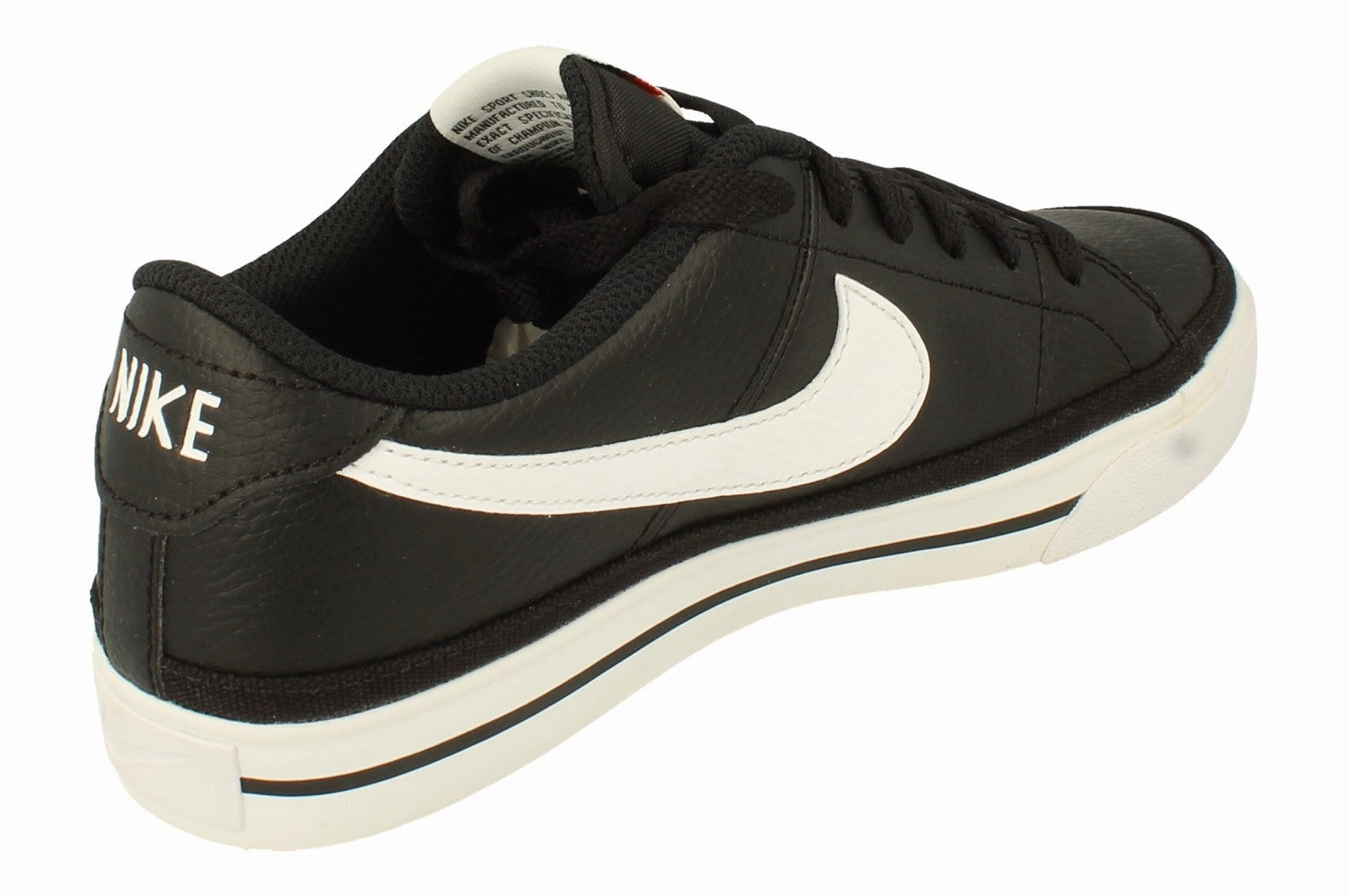 CushionedMidsole Work Travel Nike Court Legacy Mens Trainers Cu4150 002