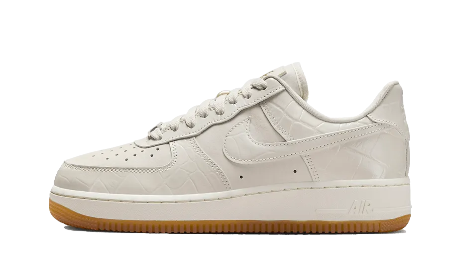 Nike Air Force 1 Low Phantom Croc Natural Walk Structured Feel