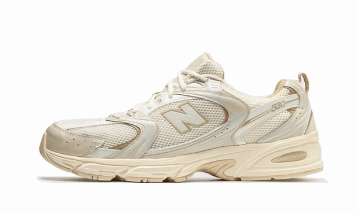 New Balance 530 Beige Angora Anti Slip Tread Pattern Quick Fit