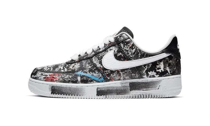 Nike Air Force 1 Low G-Dragon Peaceminusone Para-Noise Black Comfy Walk Shock Dispersing Plate
