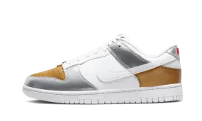 Dunk Low Gold Silver individual sports shoes