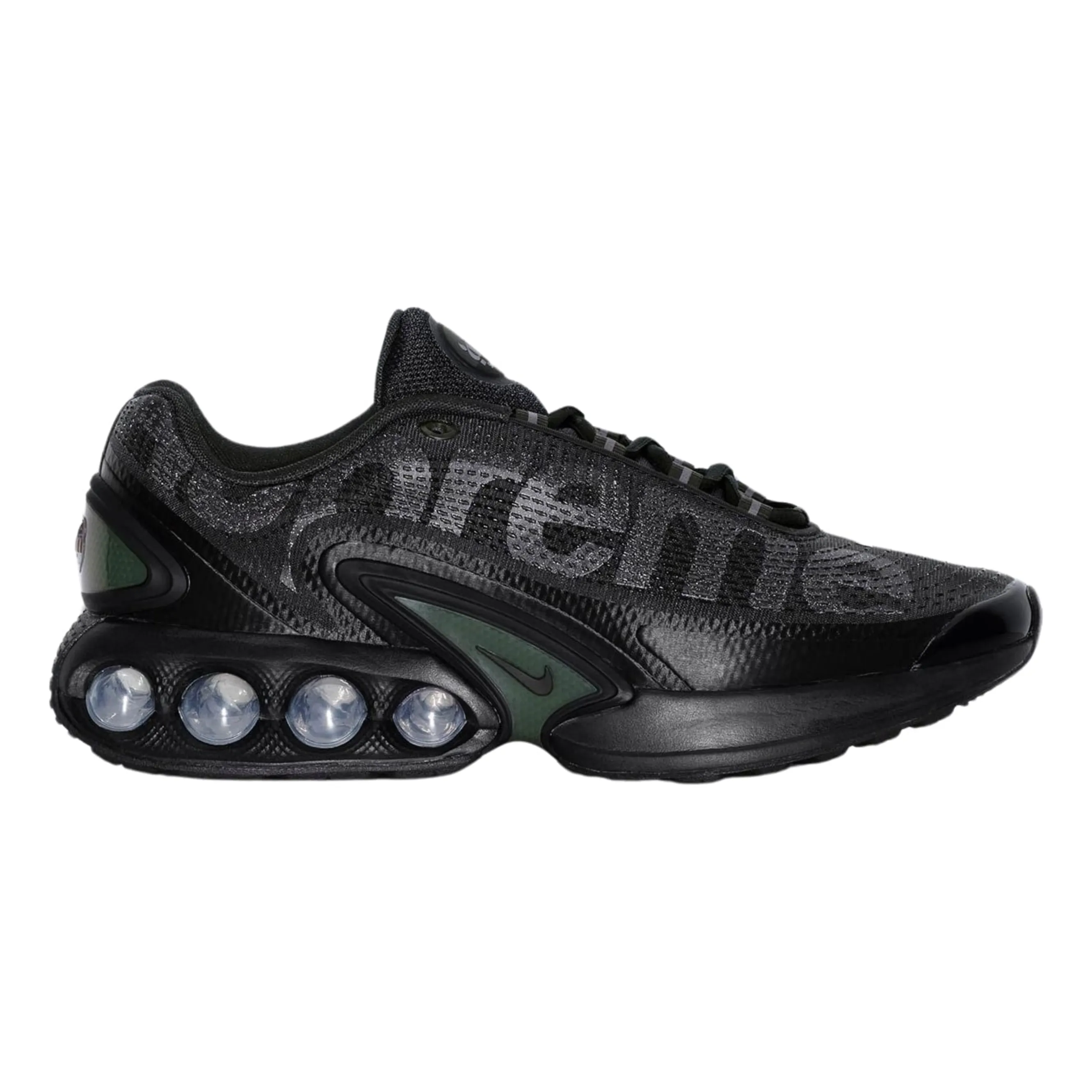 Nike Air Max Dn Supreme Black shoe covers Coordination - boosting