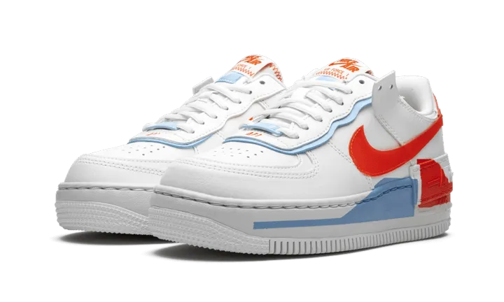 Concrete - running Air Force 1 Shadow Summit White Team Orange