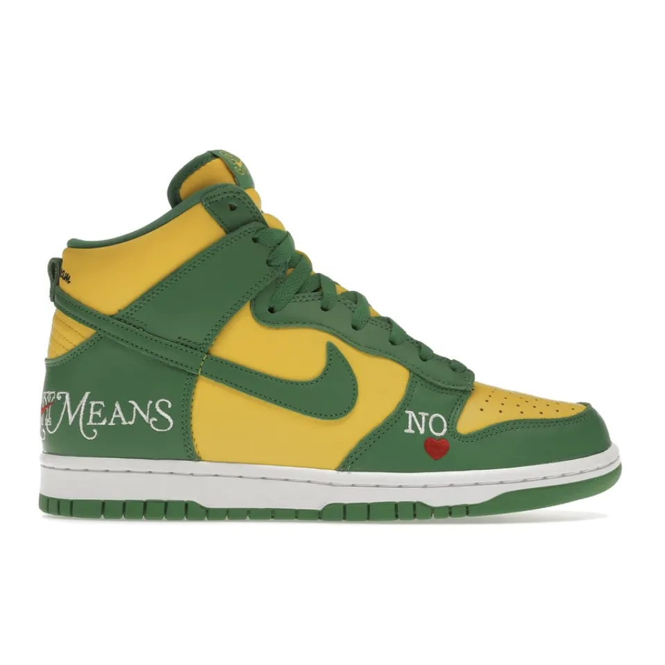 adjustable footwear check - design shoes Nike SB Dunk High Supreme By Any Means Brazil