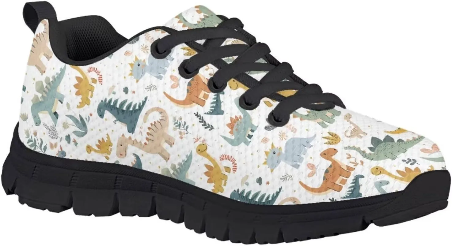 SYtrade Kids Casual Running Sports Shoes for Girls Black Sole Walking Lightweight Gym Sneaker