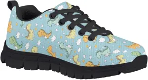 SYtrade Kids Casual Running Sports Shoes for Girls Black Sole Walking Lightweight Gym Sneaker