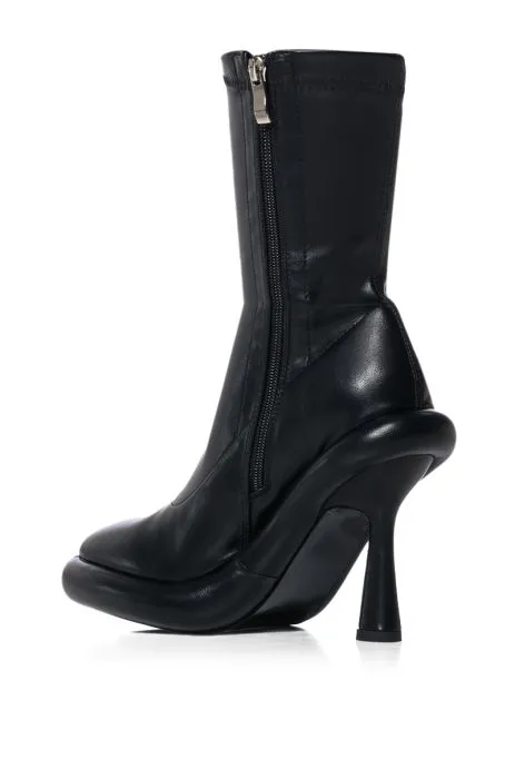 TARROW-BLACK STILETTO BOOTIE