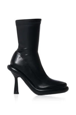TARROW-BLACK STILETTO BOOTIE