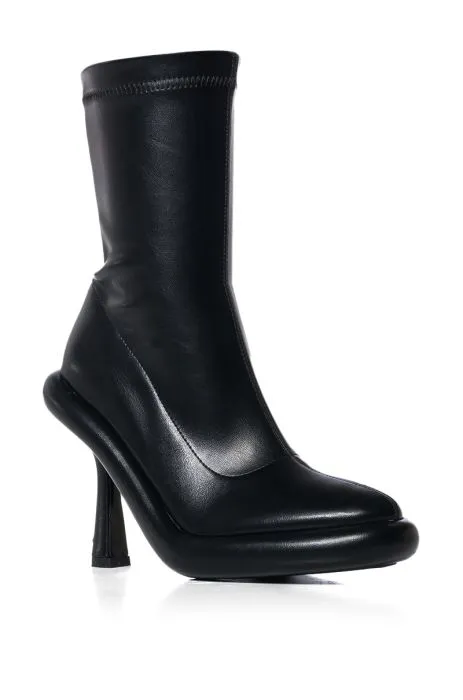 TARROW-BLACK STILETTO BOOTIE