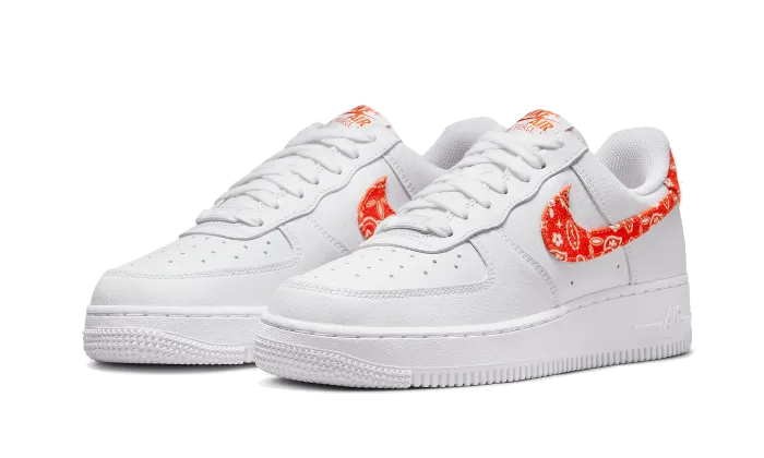 Nike Air Force 1 Low '07 Essential Orange Paisley Tension Balanced Upper All Use