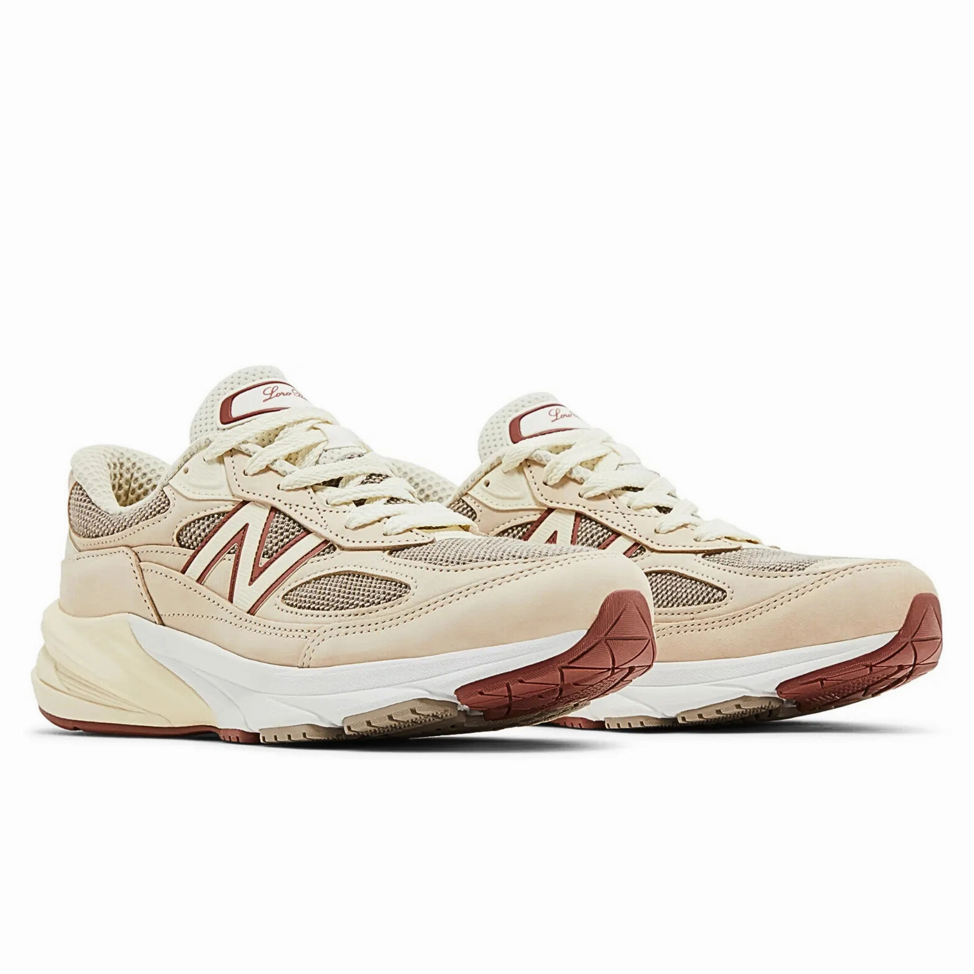 Street Ready New Balance Loro Piana x 990v6 'Raw Cashew