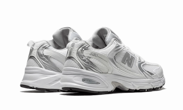 New Balance 530 Munsell White Rubber Toe Guard Cloud cushion