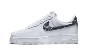Pressure Dispersion Pods No Friction Nike Air Force 1 Low '07 Essential White Black Paisley
