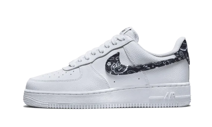 Nike Air Force 1 Low '07 Essential White Black Paisley Active Vibe
