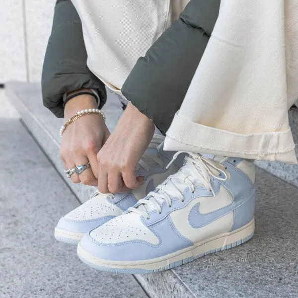 Round Toe Nike Dunk High Football Grey