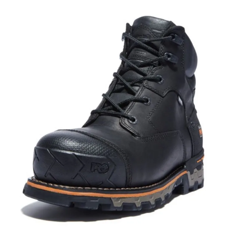 Timberland PRO Boondock Men's 6" Waterproof Composite Toe Safety Boot  A11UT- black