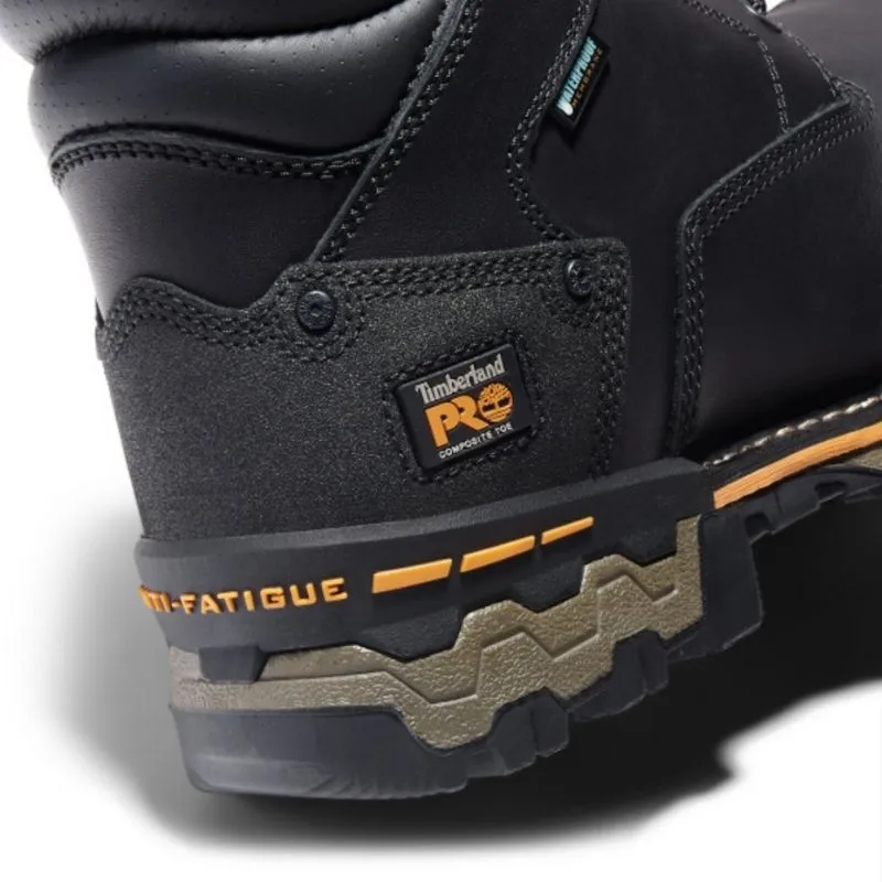 Timberland PRO Boondock Men's 6" Waterproof Composite Toe Safety Boot  A11UT- black