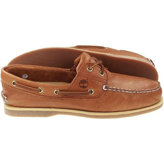 Timberland Shoes Classic Boat 2 Eye Rust