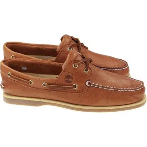 Timberland Shoes Classic Boat 2 Eye Rust