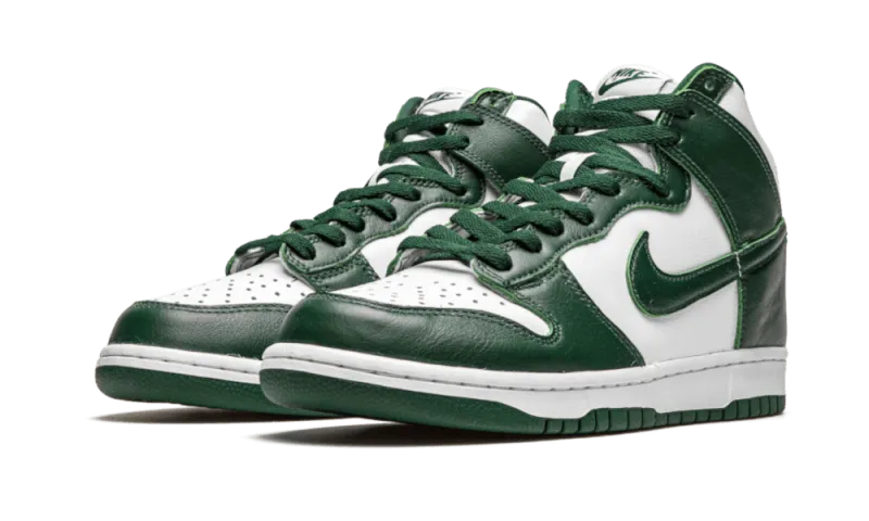 Nike Dunk High Spartan Green Shock Use Low Use