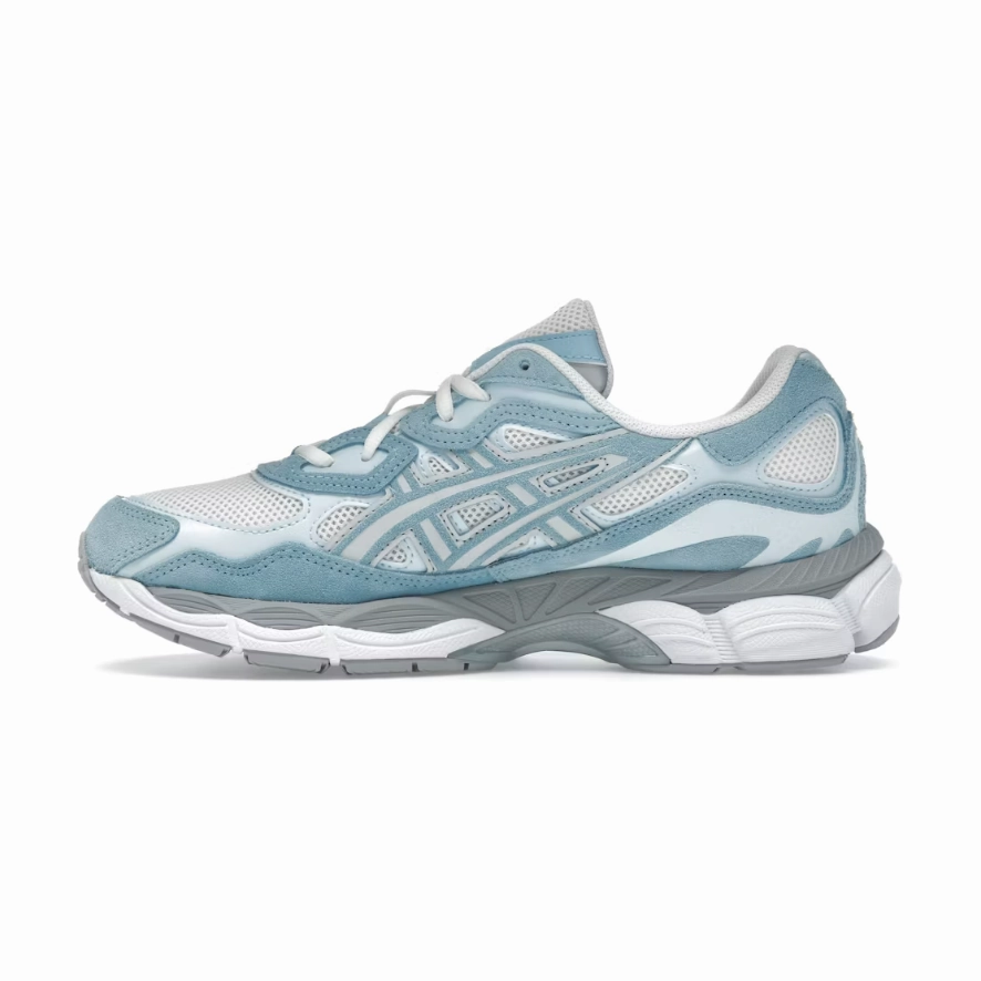ASICS Gel-NYC Cream Arctic Sky Female - runner neoprene running shoes