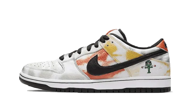 Strong Traction Nike SB Dunk Low Raygun Tie Dye Away