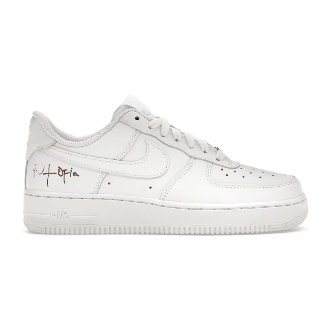 urban shoes Nike Air Force 1 Low '07 White (Travis Scott Cactus Jack Utopia Edition) (Women's)