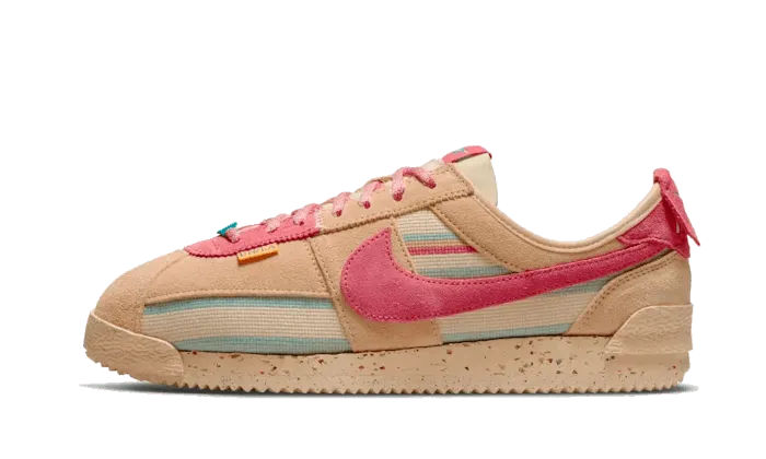 Cortez Union Sesame tropical - themed running shoes Seasonal Use