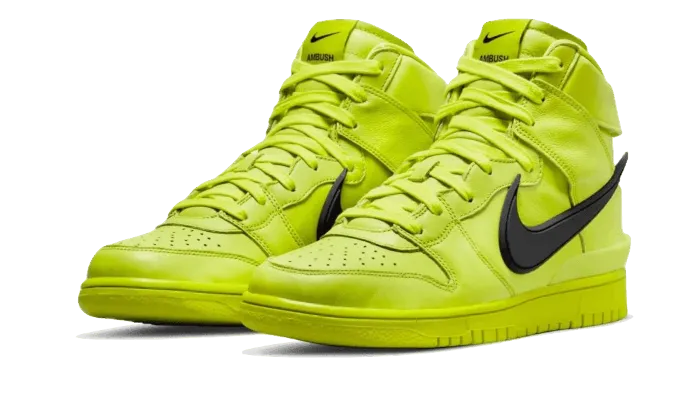 neutral - pronation Dunk High Ambush Flash Lime