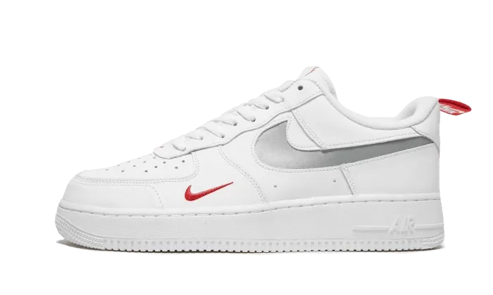 supination - correcting shoes Air Force 1 Low White Red Mini Swoosh