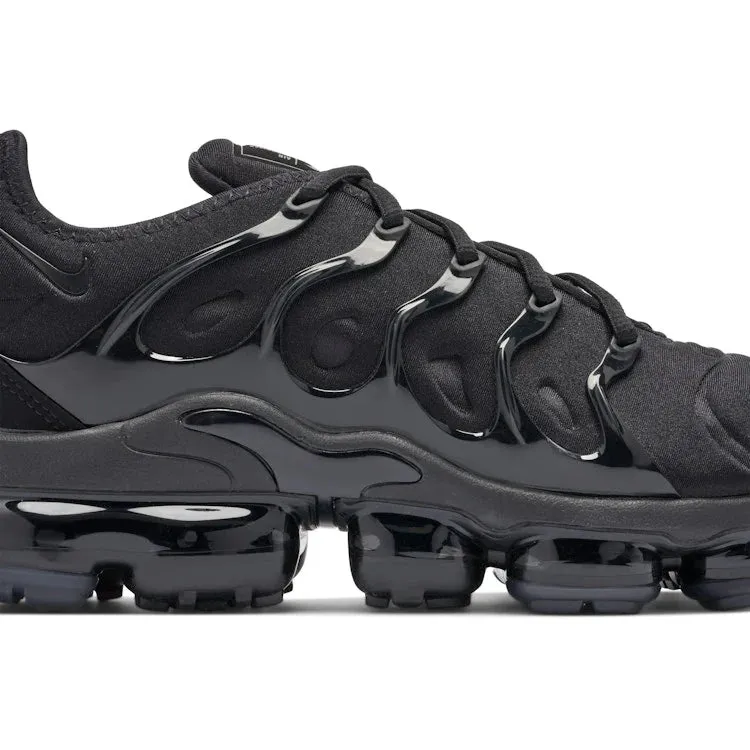 Nike Air VaporMax Plus Triple Black Variable Lace Lock