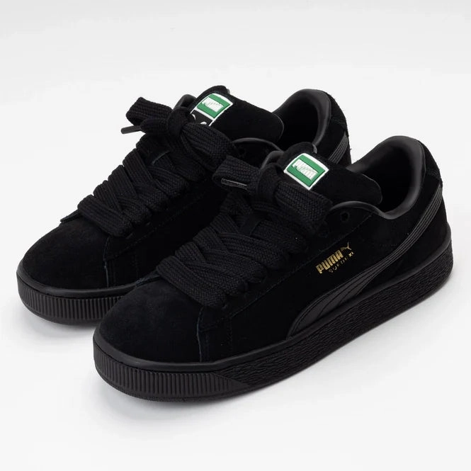 PUMA Unisex Suede XL Back Black Trend Focused Dawn Jog
