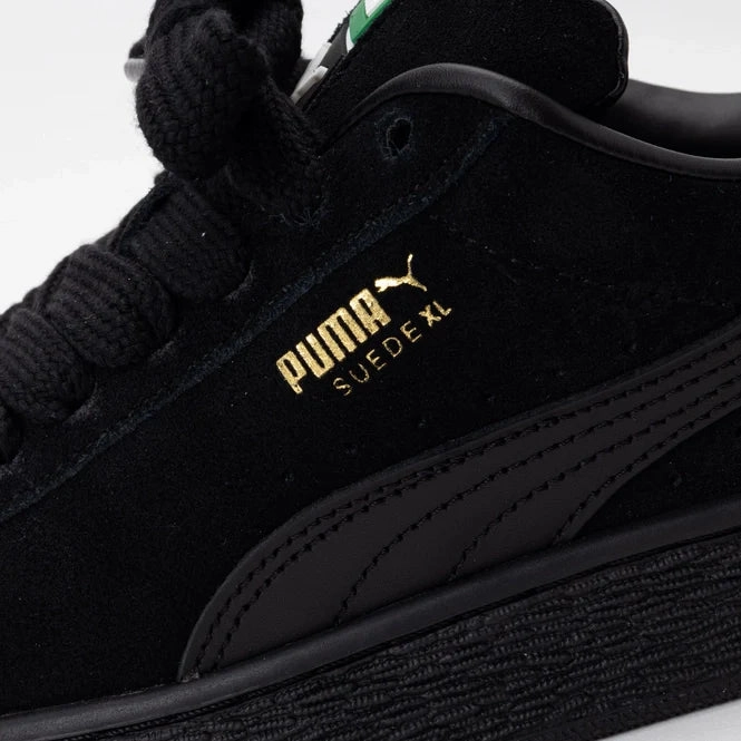 PUMA Unisex Suede XL Back Black Everyday Wearability
