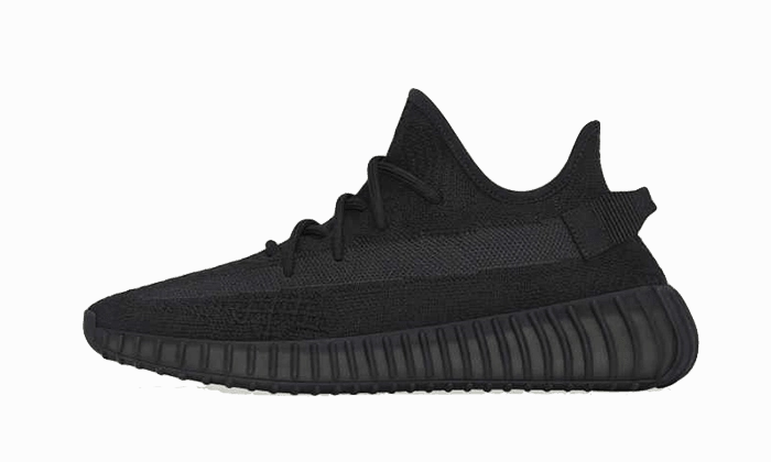 Zipper Closure ergonomic Yeezy Boost 350 V2 Onyx