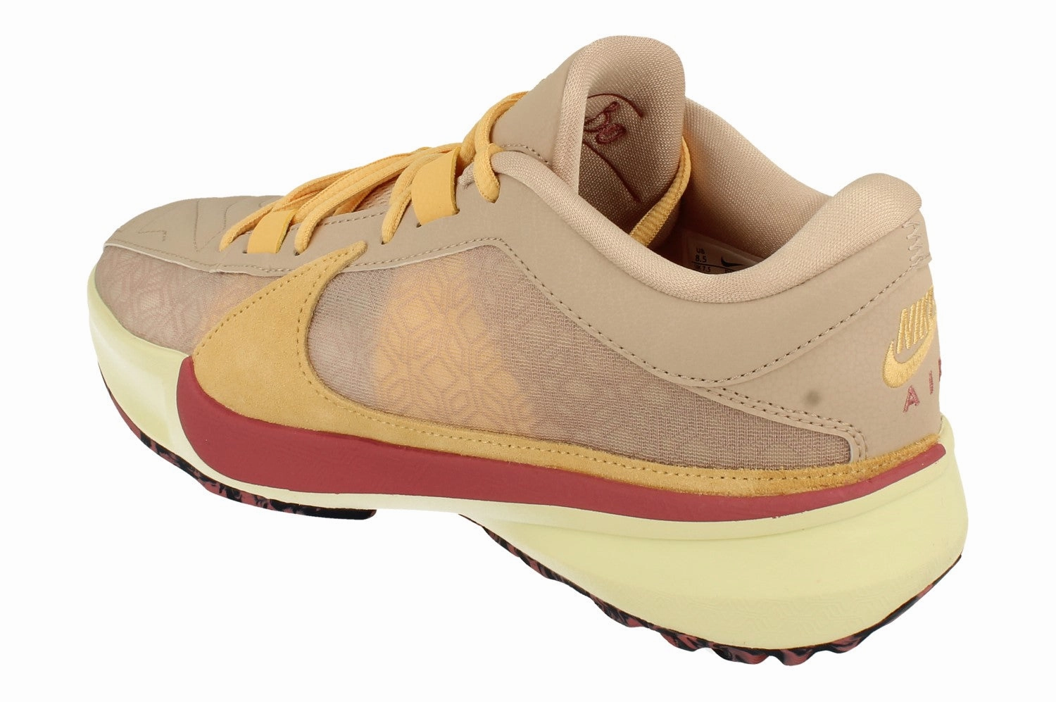 Nike Zoom Freak 5 Mens Basketball Trainers Dx4985 200 Adaptive Support Neutral Tone