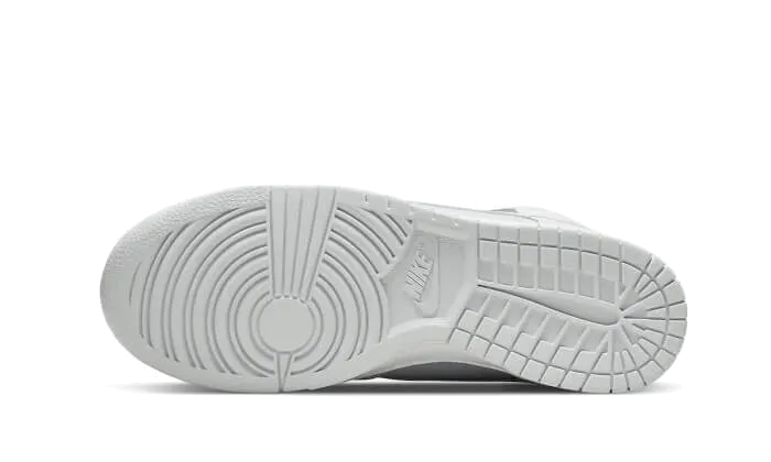 Breath Mesh Motion Fit Nike Dunk High Retro Grey White