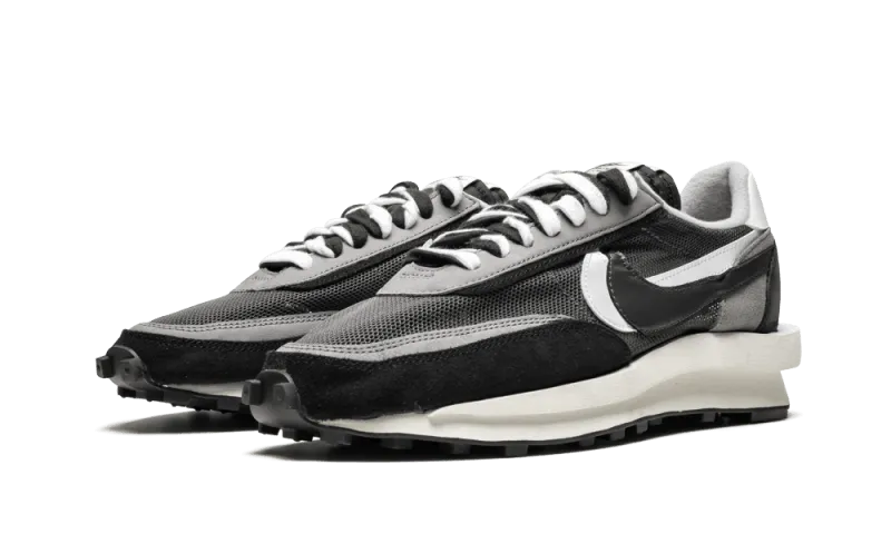 Nike LD Waffle Sacai Black Anthracite Easy Walk Fashionable Style