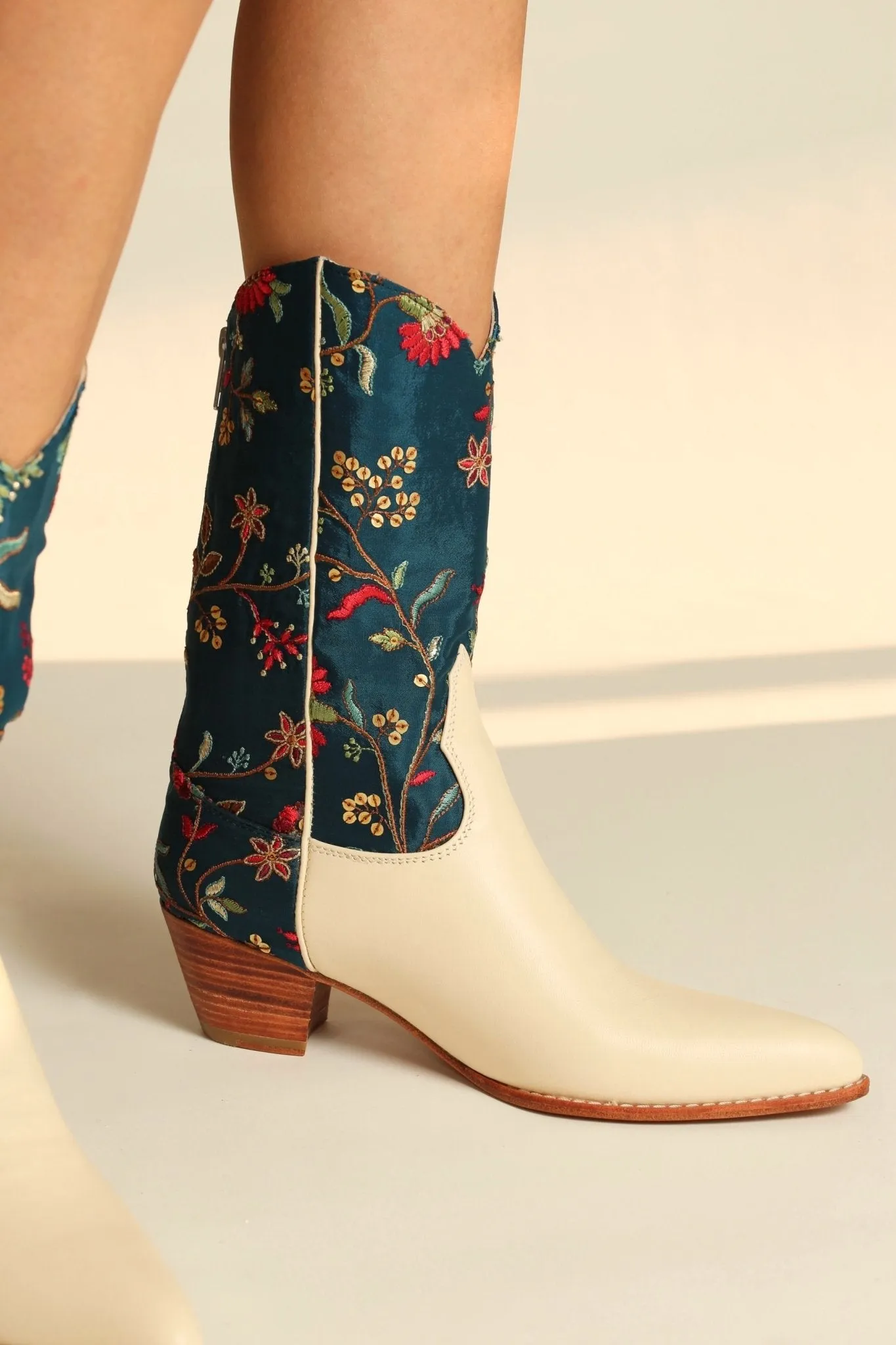 TURQUOISE WESTERN BOOTS BERNADETA