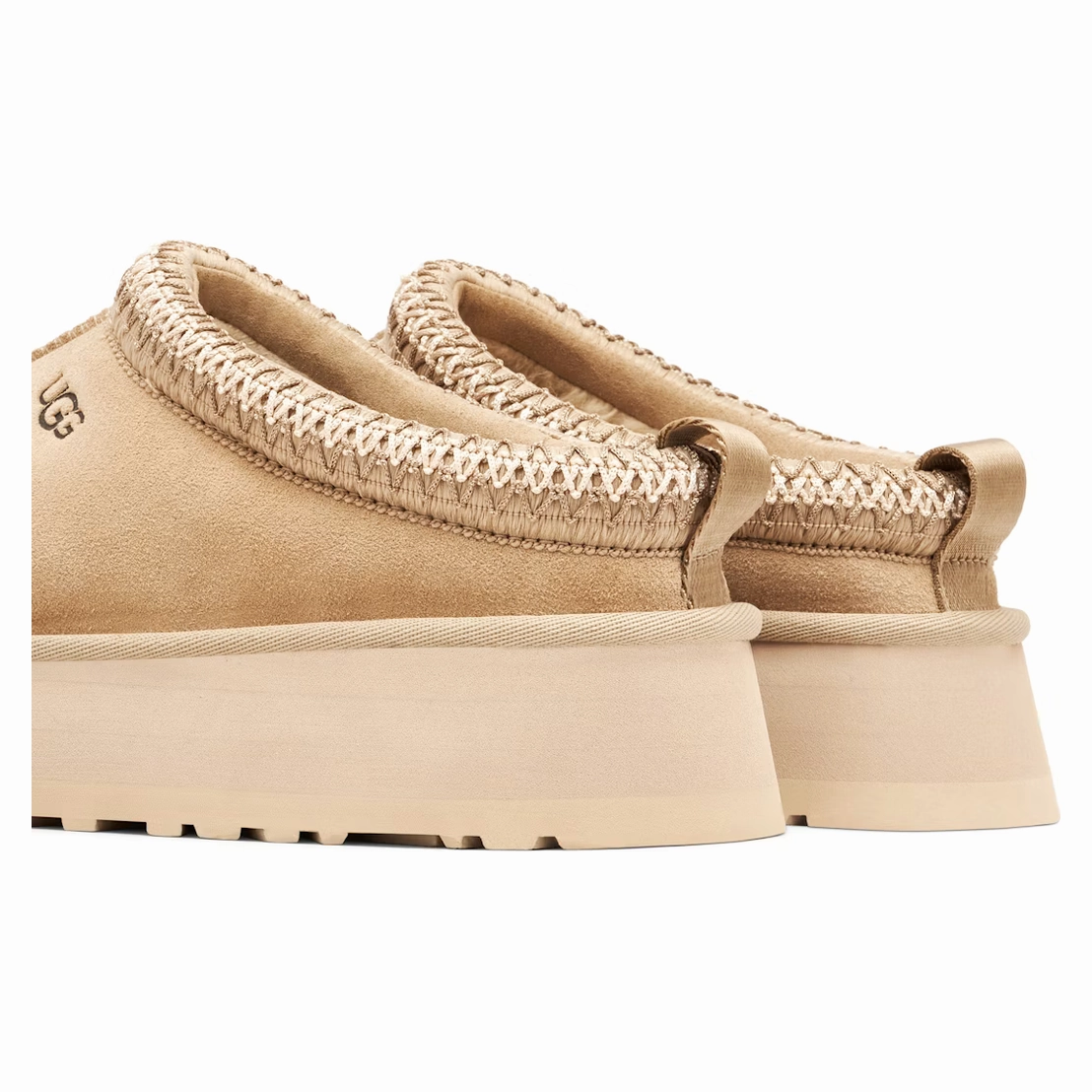 UGG Tazz Slipper Mustard Seed (Women's) Heel Sole Stacked Grip
