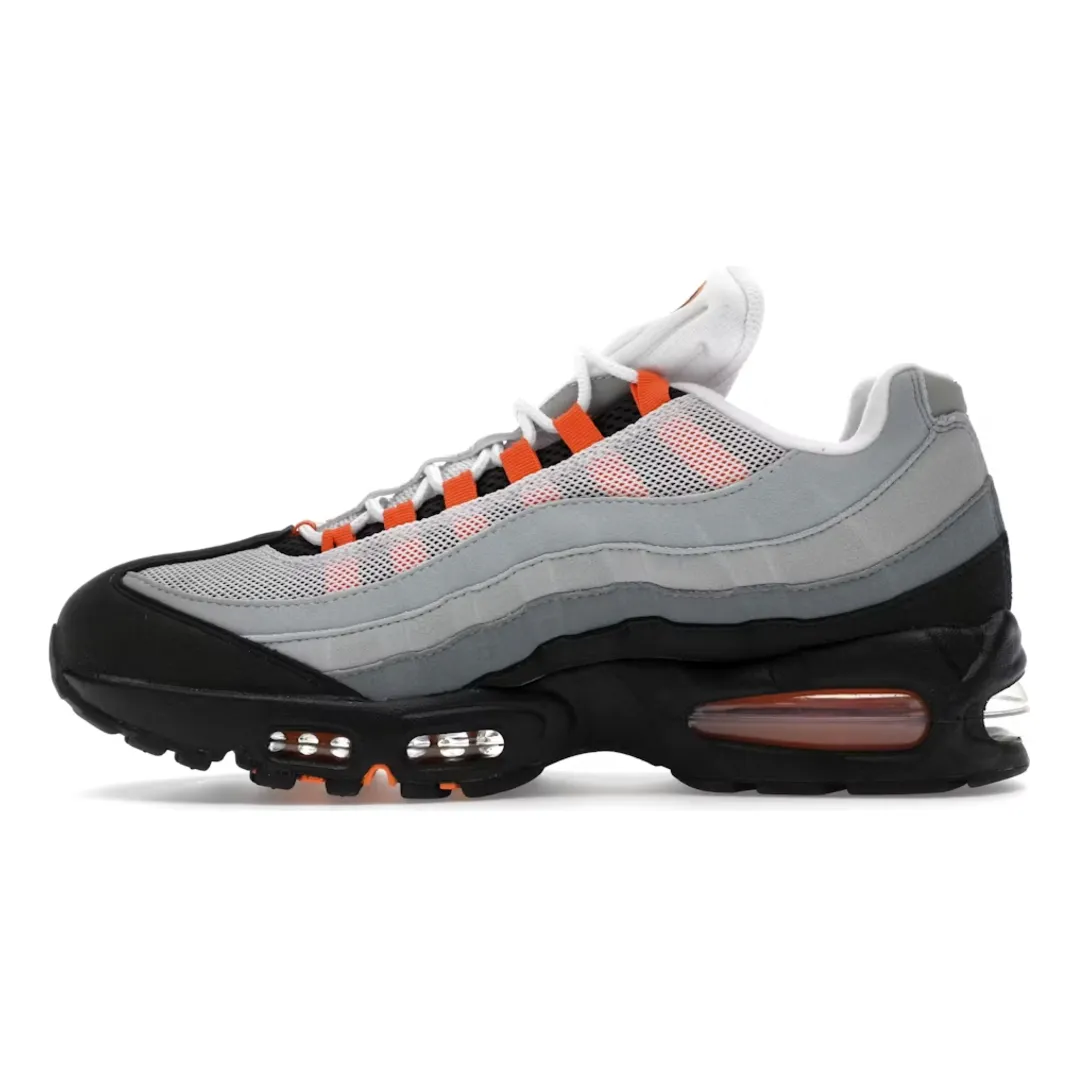 Nike Air Max 95 OG Big Bubble Bright Mandarin (2025) discounted shoes Durable Upper
