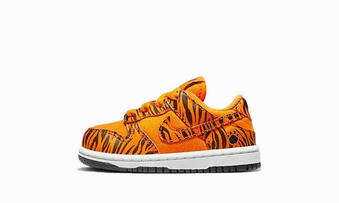 Nike Dunk Low Next Nature PS Tiger Stripes Bb (TD) Ultra-soft shock absorption