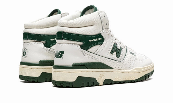 Fashionable Design New Balance 650R Aim Leon Dore White Green