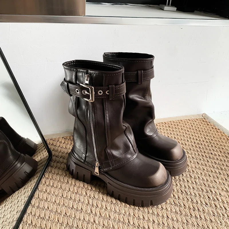 Valkyrie Leather Boots
