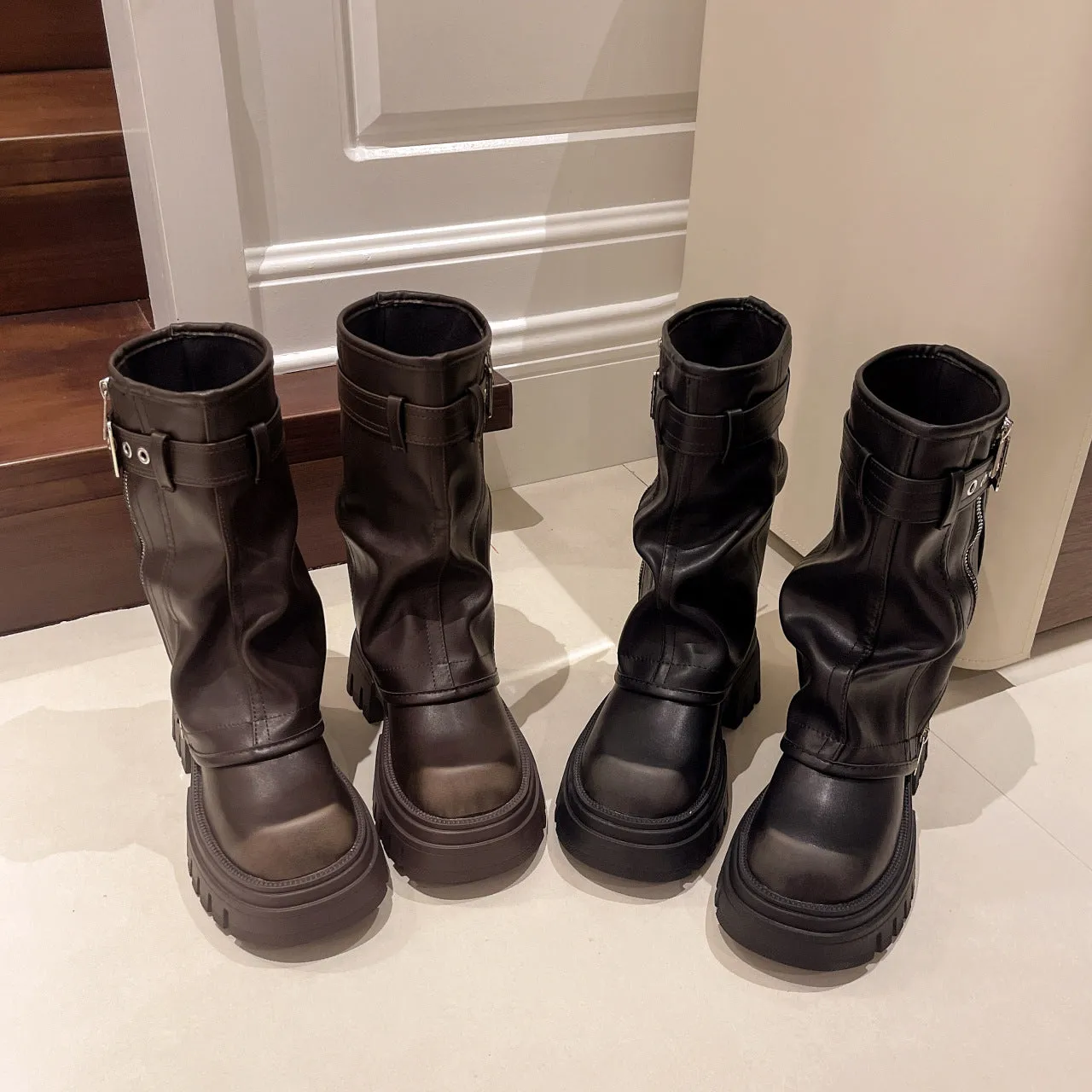 Valkyrie Leather Boots
