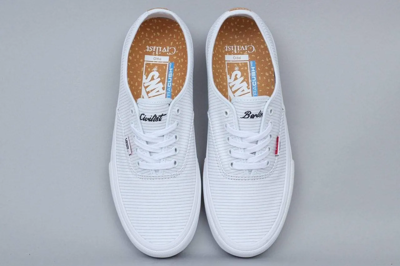 Vans Authentic Pro Shoes Civilist True White / Honey