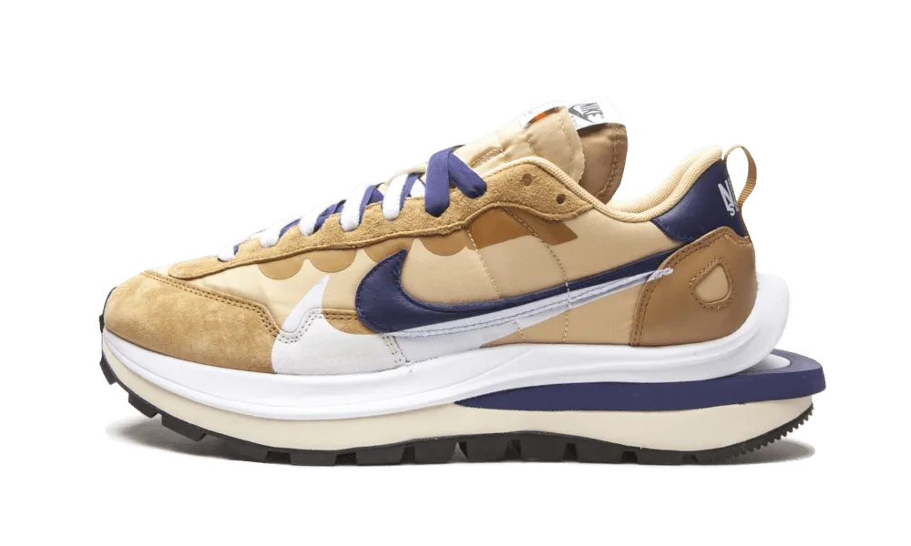 Vaporwaffle Sacai Tan Navy fashionable running shoes competitive - runner
